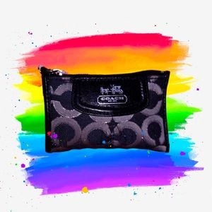 Coach Madison Optic C Key Chain Card Holder